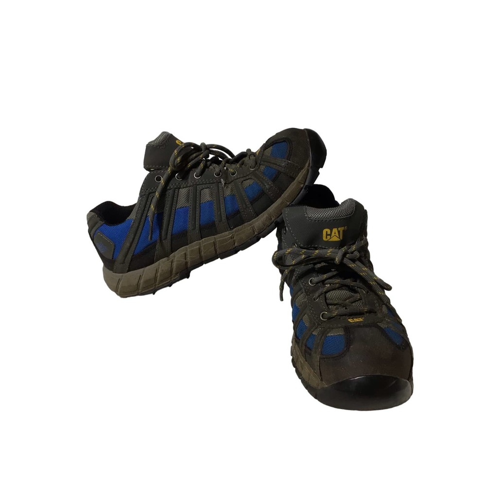 CAT‎ ergonomic low top Men's work shoes gray blue 8